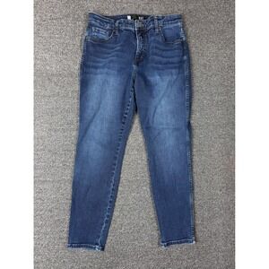 Kut from the Kloth Diana Fab Ab Skinny Jeans Petite High Rise Blue 10P